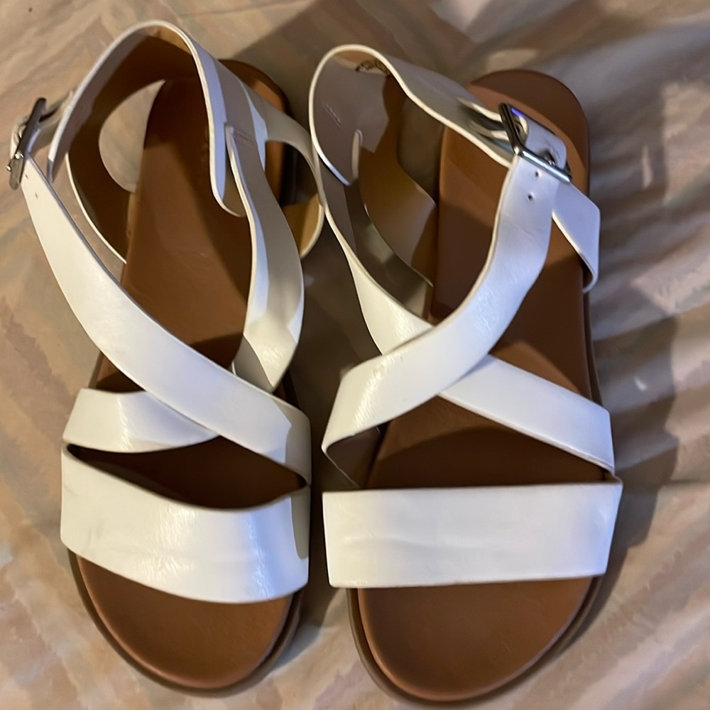 UNR8ED Kids White Sandals